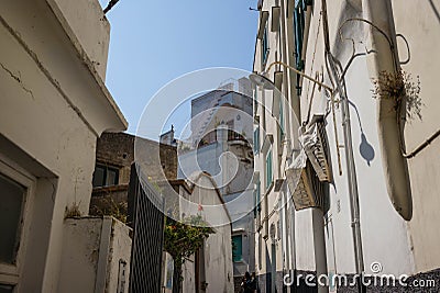 Streets of Capri, Italy. Editorial Stock Photo