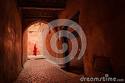 Streets of Marrakech Stock Photo