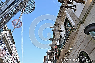 Streets of Porto. Portugal. Editorial Stock Photo