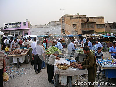 Bazar Life in Erbil Iraq Editorial Stock Photo