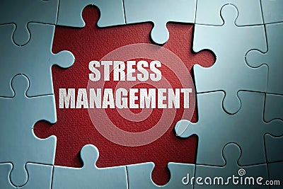 Stress management Stock Photo