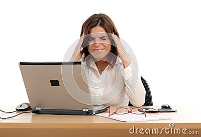 Stressed Stock Photo