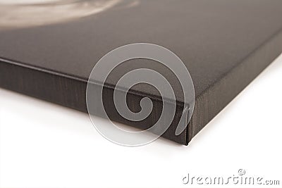 Stretched canvas detail Stock Photo