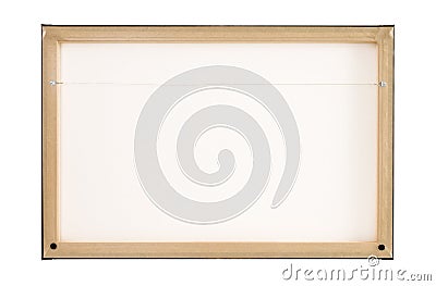 Stretched canvas detail Stock Photo