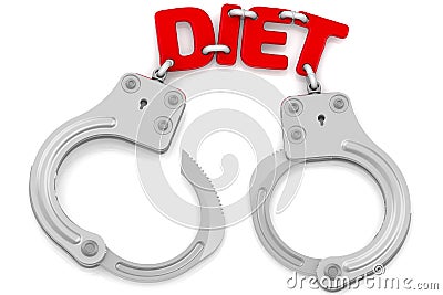 A strict diet Stock Photo