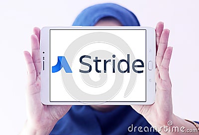 Stride software logo Editorial Stock Photo