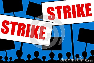 Strike Stock Photo