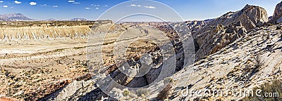 Strike Valley Overlook Panorama Stock Photo