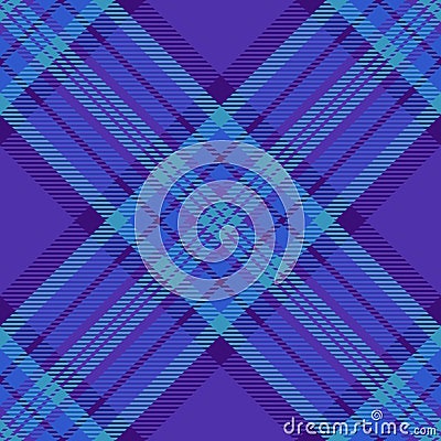 Striking abstract pattern in vibrant blues and purples. Geometric design with intersecting lines creates a dynamic, modern feel Vector Illustration