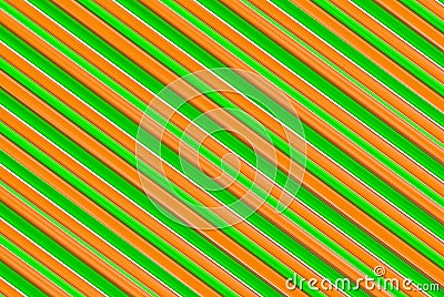 Strip green orange diagonal bright shiny background wood texture web design Stock Photo