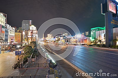 The Strip, Las Vegas Strip, metropolitan area, metropolis, cityscape, city Editorial Stock Photo