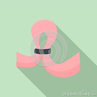 Strip vagine icon, flat style Vector Illustration