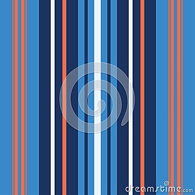 Stripe seamless pattern with colorful colors parallel stripes. Cartoon Illustration