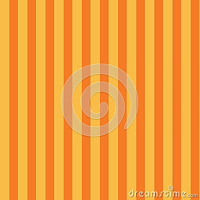 Stripe seamless pattern with orang colors vertical parallel stripes.Vector abstract background Vector Illustration
