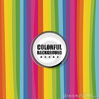 Striped abstract colorful background. Rainbow concept. Vector Vector Illustration