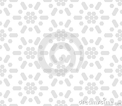 Striped abstract seamless background with hexagon. Infinity geometric pattern. Vector Illustration