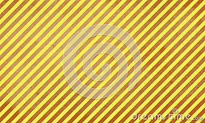 Striped bright background with diagonal stripes of yellow and brown, with dots and spots on dark lines Stock Photo