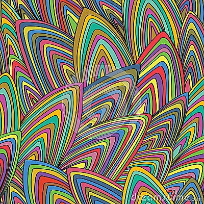 Striped bright pattern. Vector Illustration