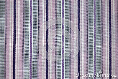 Striped fabric texture Stock Photo