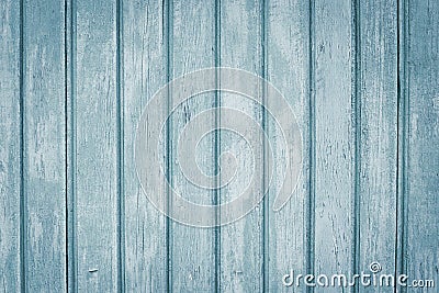 Striped grey wooden surface. Shabby light gray and blue fence with nails. Wood wall background, old planks, parquet, table. Vintag Stock Photo