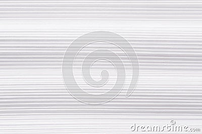 Striped halftone wavy white paper texture, abstract background. Stock Photo