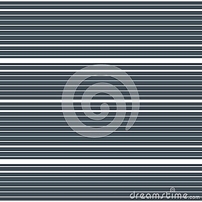 Striped Horizontal Seamless Pattern Vector Illustration