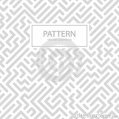 Striped seamless geometric pattern. Vector Illustration