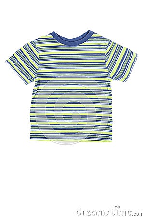 Striped t-shirt Stock Photo