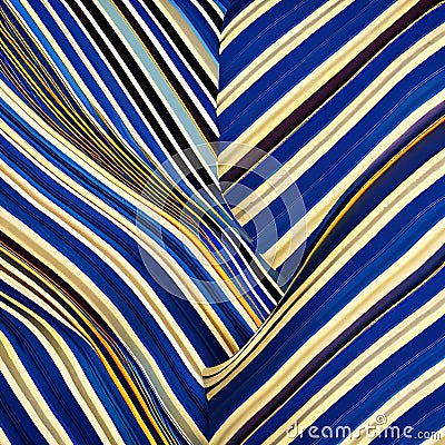 249 Striped Waves: A dynamic and energetic background featuring striped waves in contrasting and vibrant colors that create a bo Stock Photo