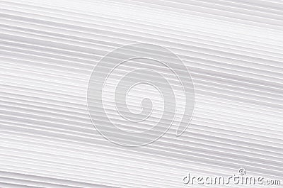 Striped wavy white paper texture, abstract background. Stock Photo