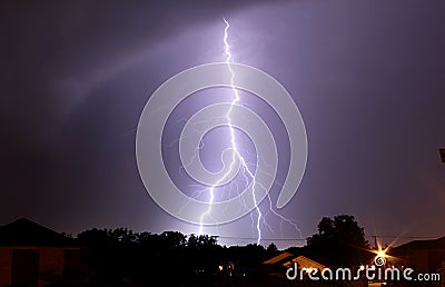 Strom Stock Photo