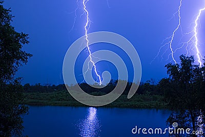 Strom Stock Photo