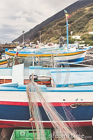 Stromboli Stock Photo