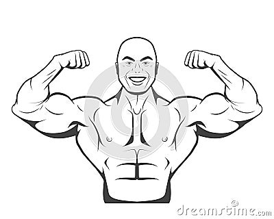 cartoon draw abs pack 6 to how Abs, Bodybuilder With Shoulders Perfect Strong Stock Man cartoon draw abs pack 6 to how Abs, Bodybuilder With Shoulders Perfect Strong Stock Man
