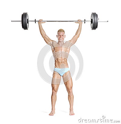 Strong man. Stock Photo