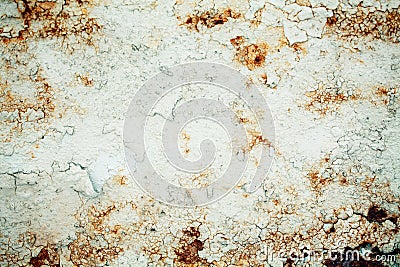 Strong rust on metal. Texture, background Stock Photo