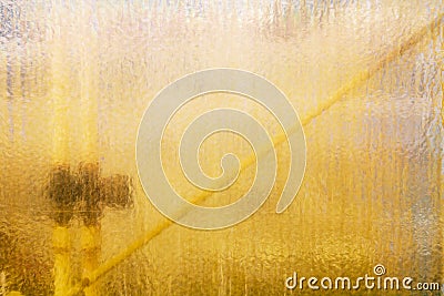 Structural glass pane for backgrounds Stock Photo