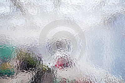 Structural glass pane for backgrounds Stock Photo