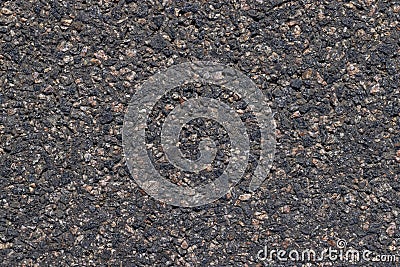 structure of a highway made of crushed stone and other building materials Stock Photo