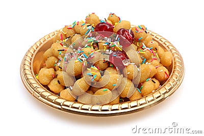 Struffoli Stock Photo