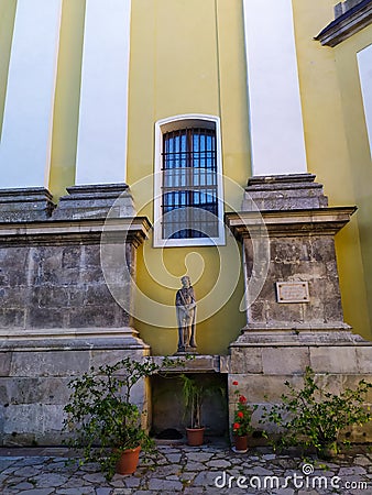 Sts. Peter and Paul Cathedral, Kamianets-Podilskyi Stock Photo