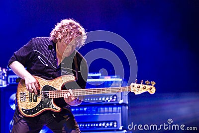 Stu Hamm in Concert Editorial Stock Photo