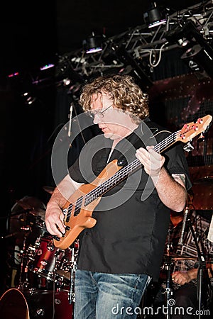 Stuart Hamm - bass guitarist Editorial Stock Photo