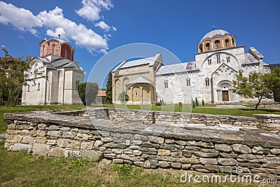 Studenica Monastery Stock Photo