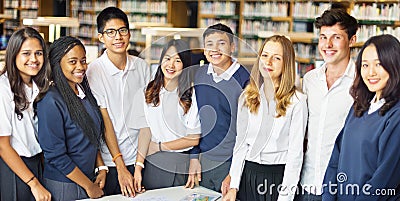 Student Classmate Friends Understanding Study Concept Stock Photo