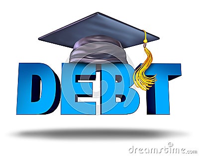 Student Debt Stock Photo