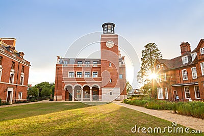 28 6 2022 Student dormitory and other college buildings in Selwyn College. It is a constituent college in the University of Editorial Stock Photo