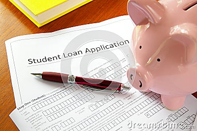 Student loan Stock Photo