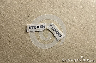 Student Loans Stock Photo