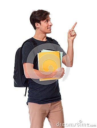 Student man. Stock Photo